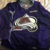 Avalanche "hockey fights cancer" practice jersey