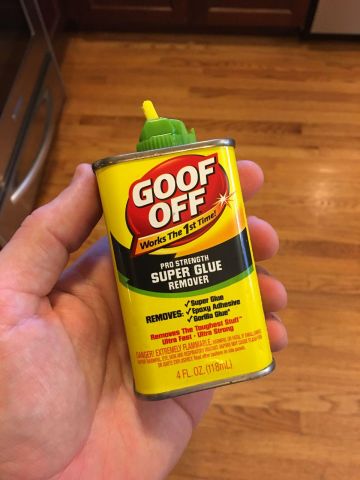 Goof-Off Pro Strength Super Glue Remover