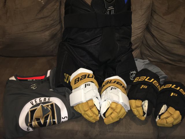 Vegas Gloves, Pants, Jersey
