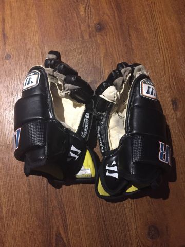 San Jose Sharks Leather Gloves