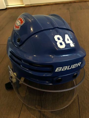 Montreal Canadiens Bauer 4500 Helmet with Oakley visor
