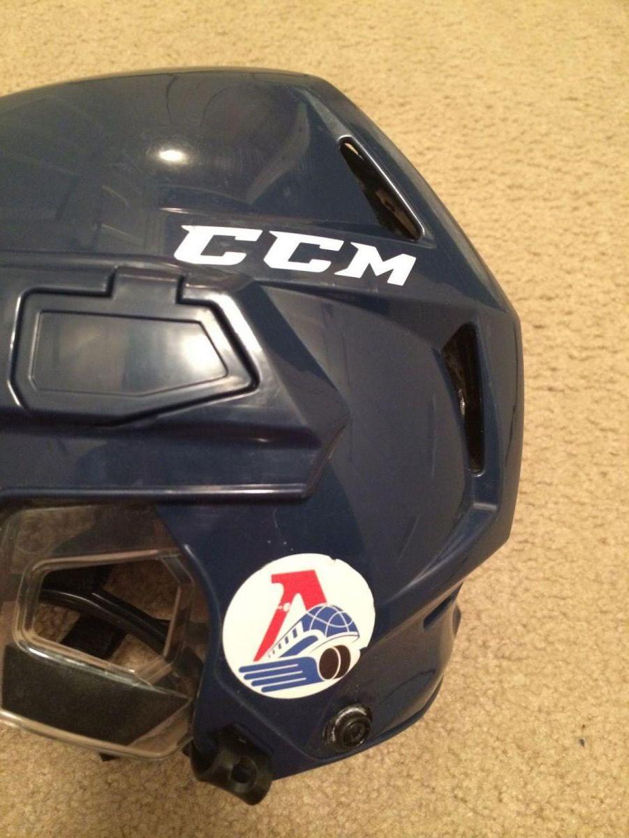 CCM V10 Navy Medium Helmet 50 Protective Gear For Sale Pro Stock
