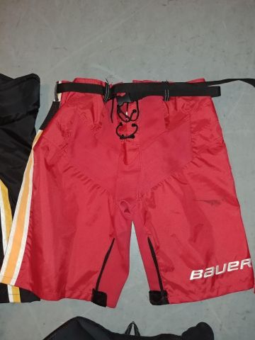 Bauer Supreme Pant/Girdle Shell Flames Retro Large +1 - FOR SALE