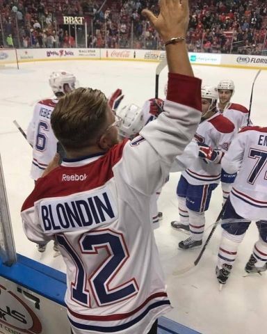 Dan Blondin BB&T Center Montreal Canadiens vs Florida Panthers