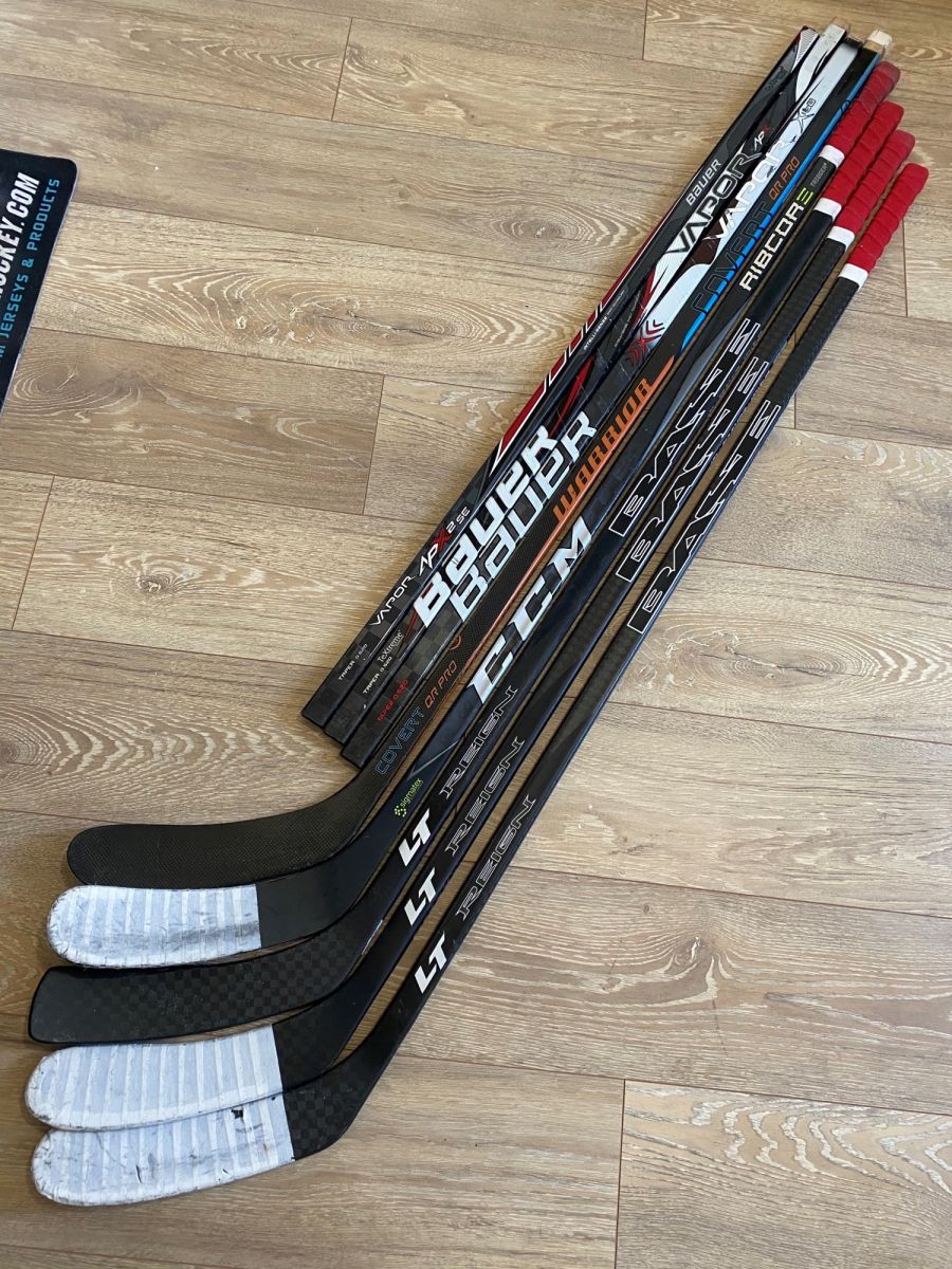 Used RH Sticks, Shafts, and Drury Replacement Blades (various lies