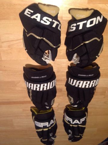 Multiple Pro Stock Penguins Gloves for Sale
