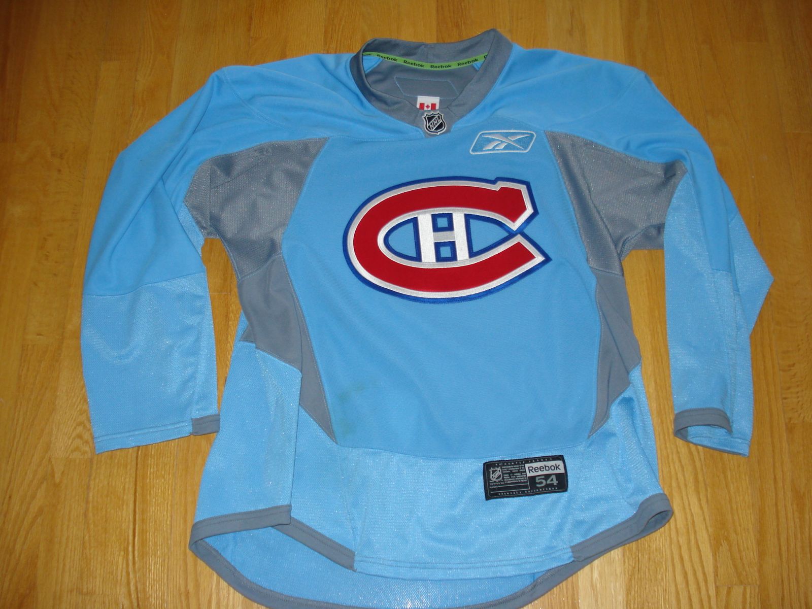 montreal practice jersey