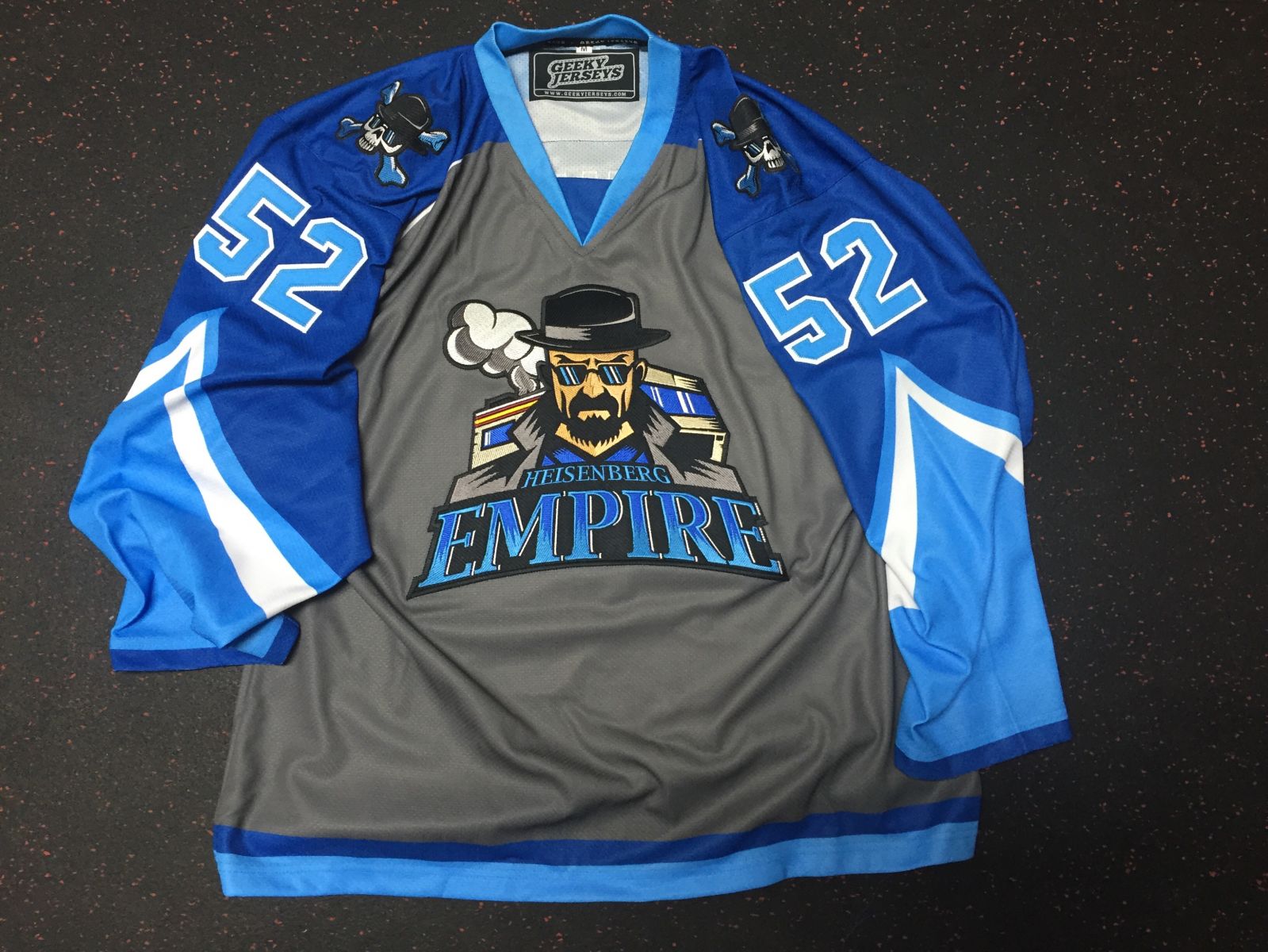 breaking bad hockey jersey