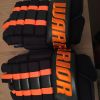 Navy Orange Gloves