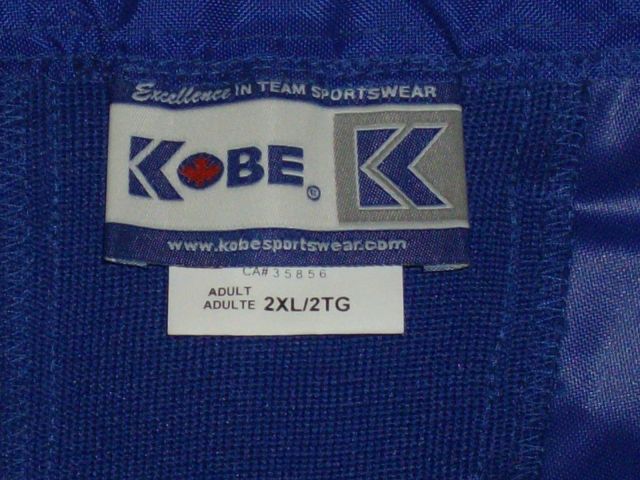 Kobe 2XL royal blue pant shell