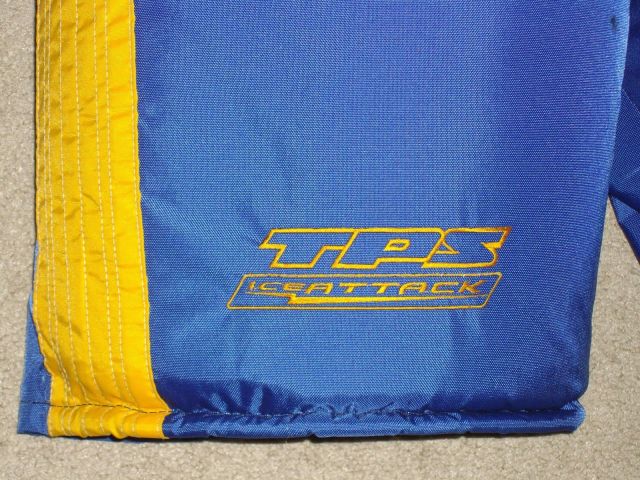 Louisville Ice Attack Custom Royal Blue & Gold Pants - size Med 34"-36" New- no tags