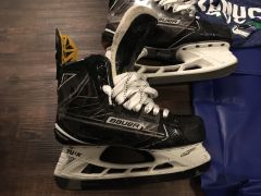 Bauer 1s with shot blockers