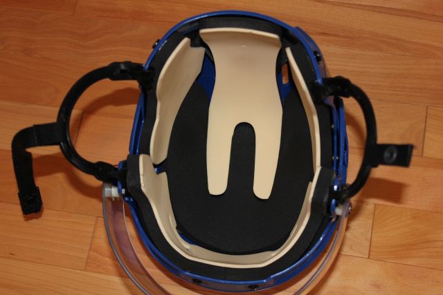 Vanek Habs CCM Helmet interior padding
